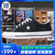 converse匡威one star新款黑色翻毛皮帆布休闲男鞋女鞋171587C