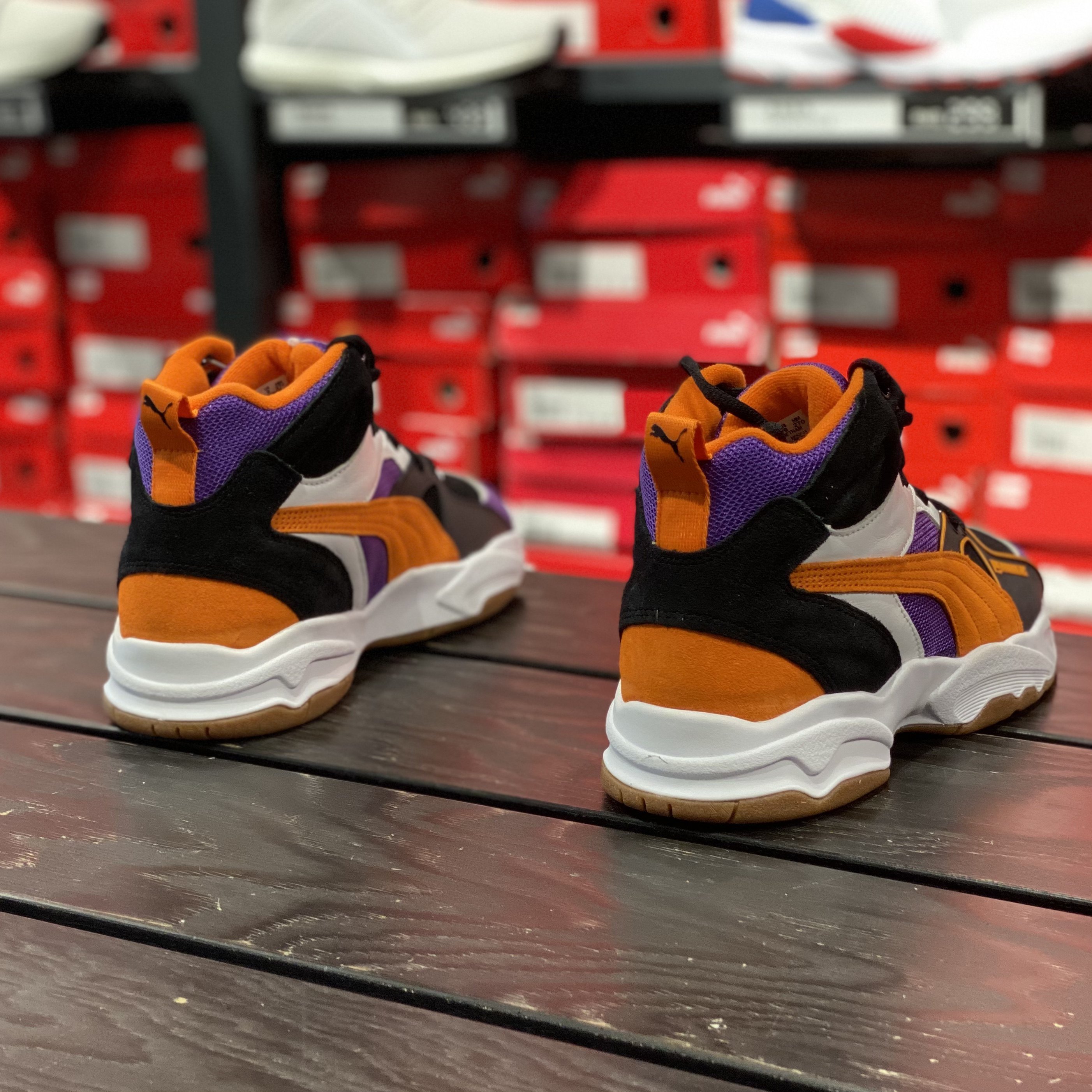 彪马puma x the hundreds performer mid联名款中帮休闲鞋 371384