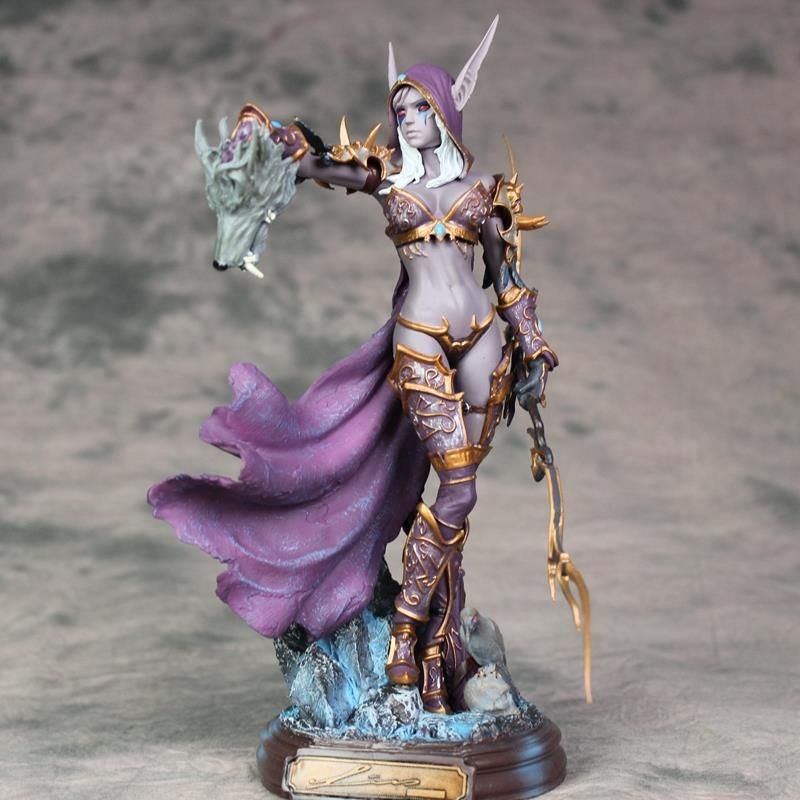 魔兽世界WOW手办 暴雪周边 希尔瓦娜斯亡灵女王 雕像模型人偶摆件在类目 模玩/动漫/周边/cos/桌游, 手办/扭蛋/人偶/BJD/兵人, 其它手办中 - 来自Buy2taobao.com提供专业的淘宝代购服务