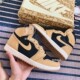 Air Jordan 1 AJ1男子棕褐色传家宝男子高帮复古篮球鞋555088-202