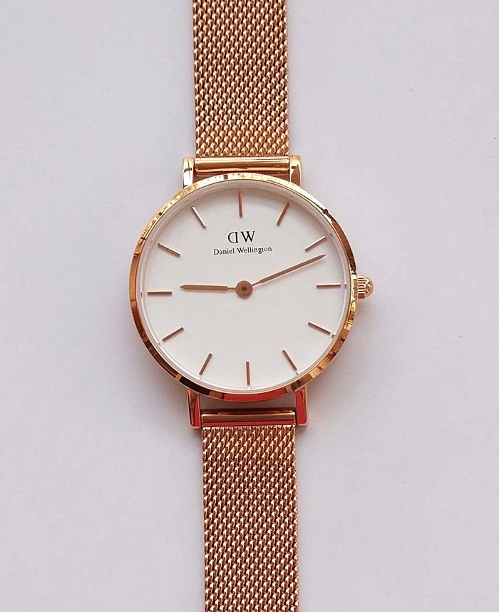 热销dw手表女 玫瑰金钢带