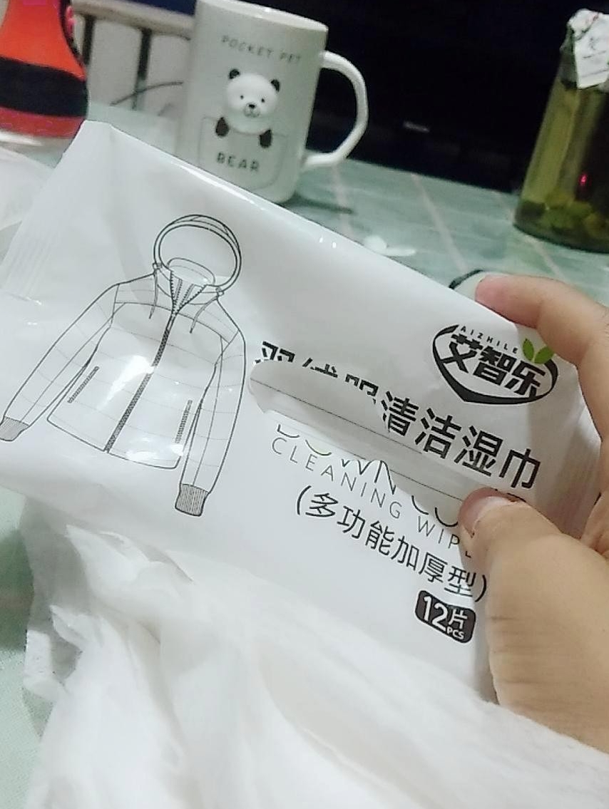 【多品牌包装随机发】麦里艾智乐羽绒服清洁专用湿巾免洗神器去油