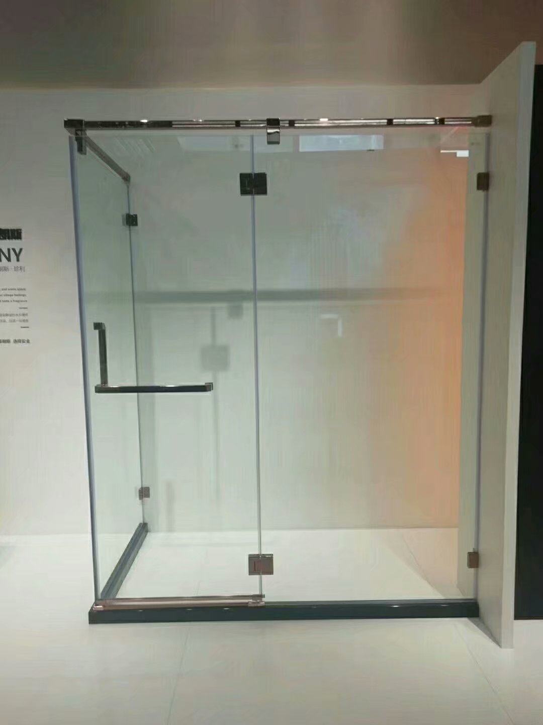 特价淋浴房 一字形_沈阳整体淋浴房卫生间防爆玻璃隔断淋浴屏一字形
