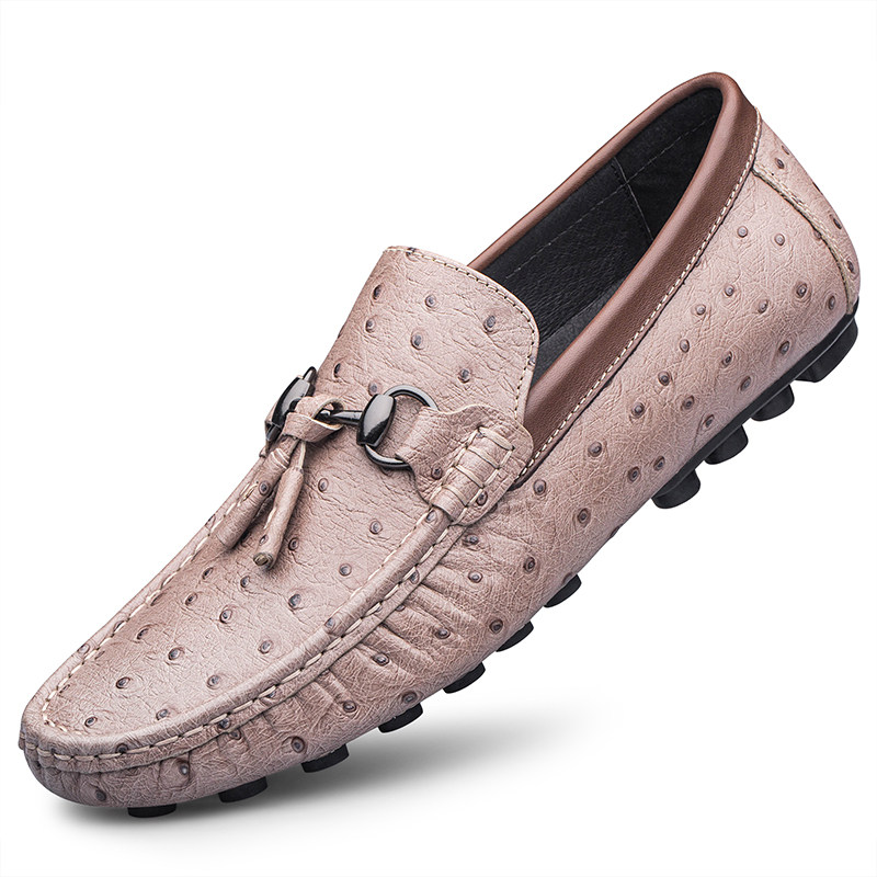 阿玛尼男鞋豆豆鞋