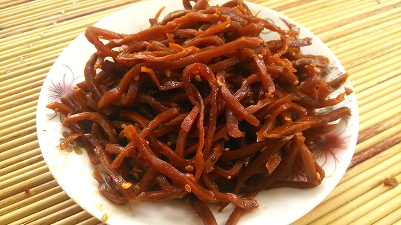 芥菜菜丝咸菜山东疙瘩沂蒙腌制陈桥香辣泡菜腌制