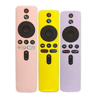 适用小米国际版遥控器保护套MIBOX S软硅胶MI TV Stick4K防摔套