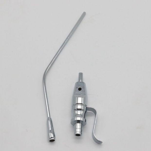 吸枪吸引器头五官科耳鼻喉吸痰不锈钢吸唾液医用牙科种植手术器械