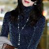 2019装韩版高领加绒网纱衫女长袖T恤百搭修身打底上衣服棉纱网|ru 2019装韩版高领加绒网纱衫女长袖T恤百搭修身打底上衣服棉纱网|ru