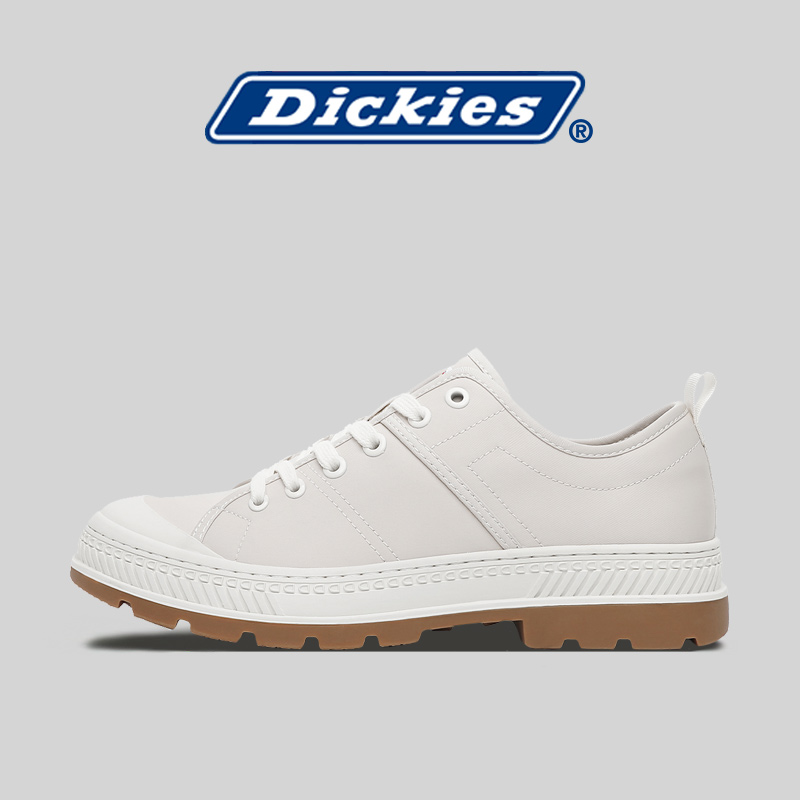 Dickies男鞋2024年新款春季透气工装鞋厚底男士帆布鞋户外休闲鞋