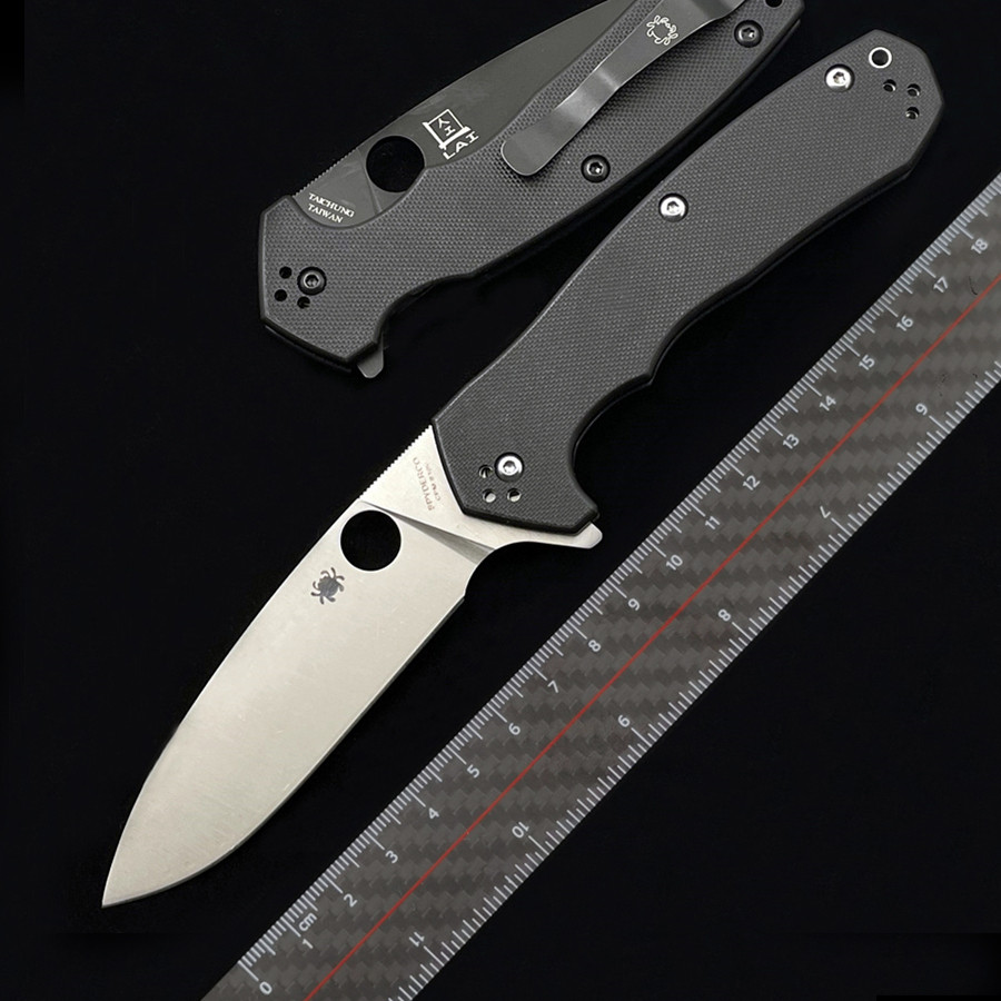 spyderco 蜘蛛c234 折刀g10柄户外野营狩猎口袋防身edc工具刀