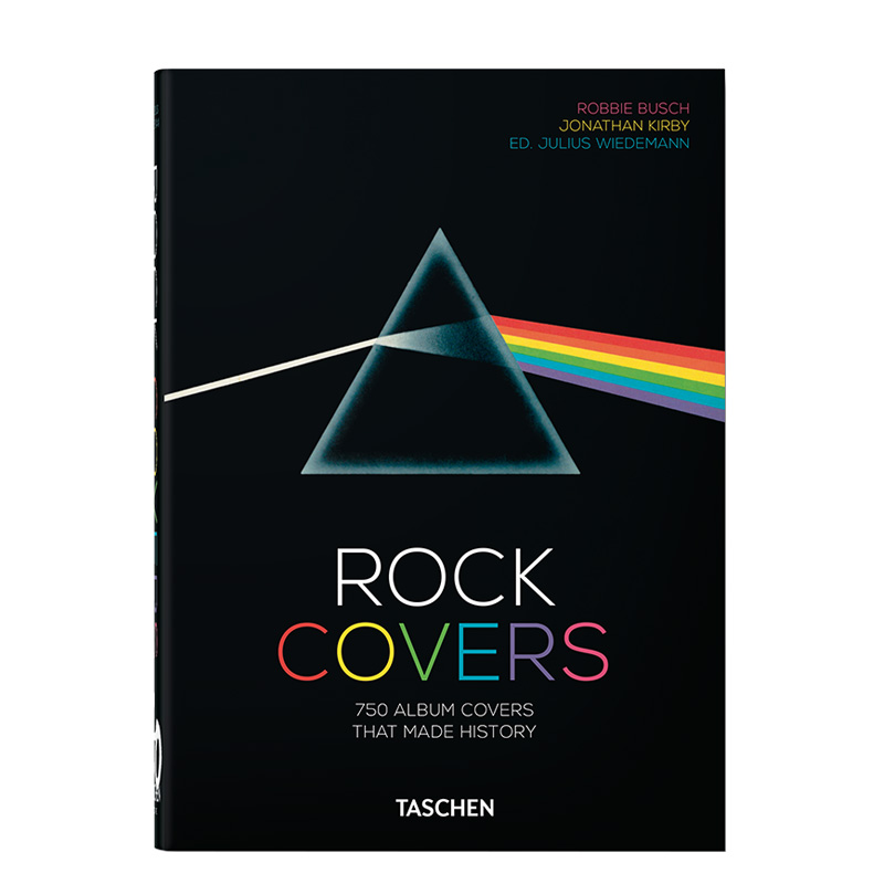 现售预售taschen40周年纪念版rockcovers摇滚封面音乐专辑设计英文