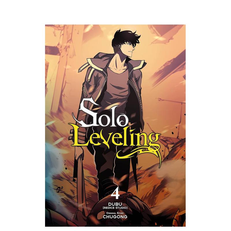 【预售】英文漫画 我独自升级 4 Solo Leveling Vol. 4  人气韩漫 DUBU主笔 Chugong原著 程肖宇 原版进口轻小说改编动漫 善本图书