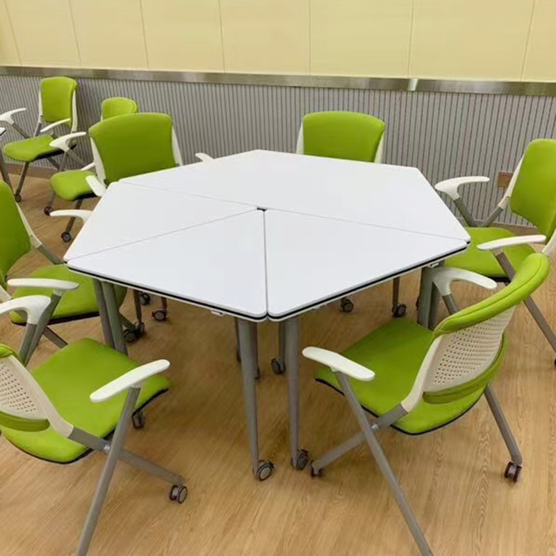梯形会议桌简约六边形桌三角桌拼桌学校教室课桌椅教育机构培训桌|msdalam kategori Perniagaan/perabot pejabat, perabot pejabat, meja, meja persidangan - dari Buy2taobao.com untuk memberikan perkhidmatan ejen Taobao profesional membeli