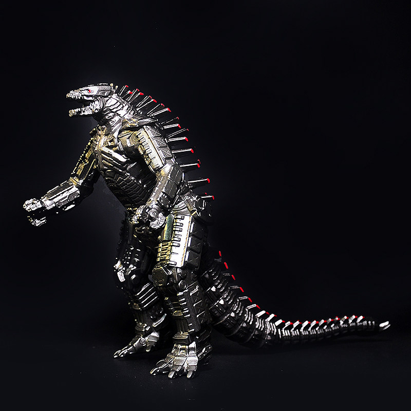 新款电影金刚大战哥斯拉机械怪兽可动软胶玩具模型男孩子生日礼物