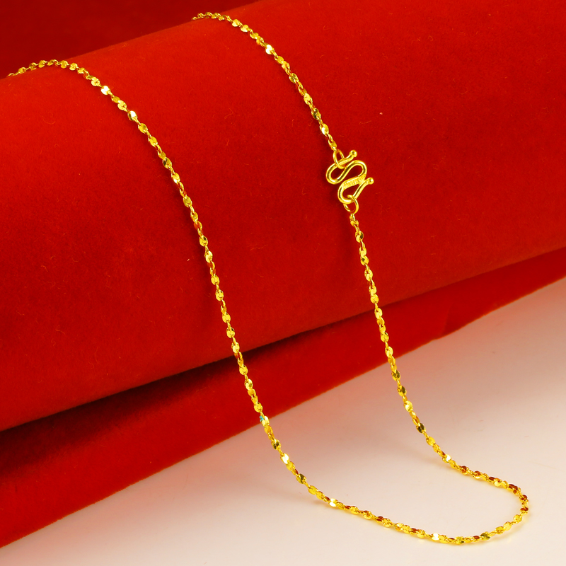 9999纯黄金项链
