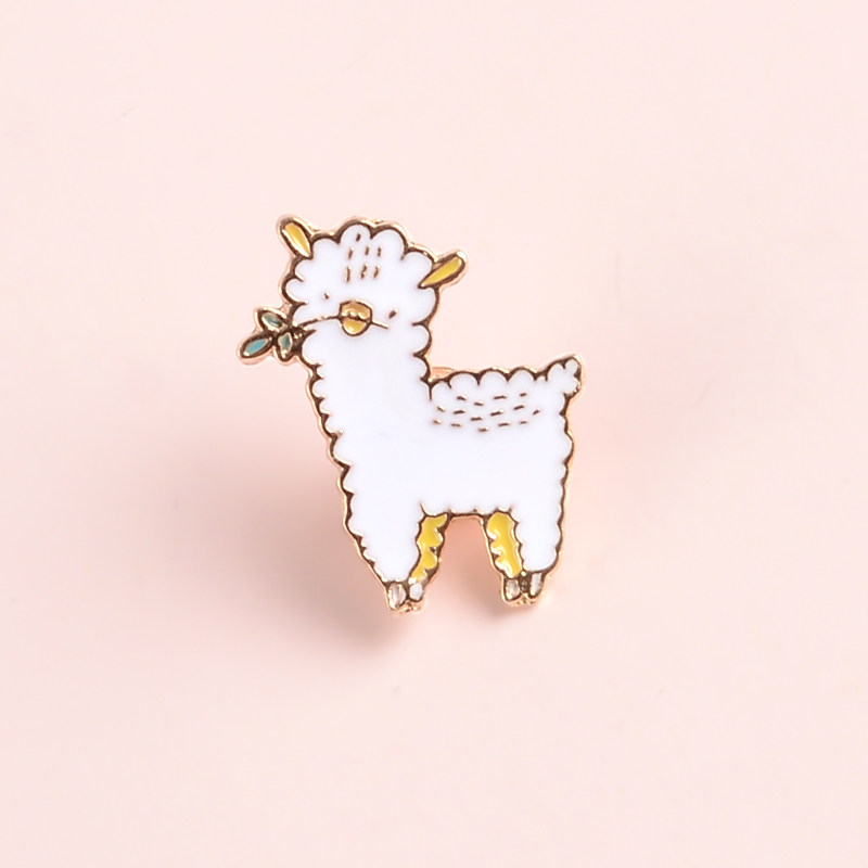 小动物ins潮个性可爱时尚羊羔胸针
