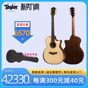 门店有售taylor泰莱吉他914CE全单民谣电箱现场演出演奏电吉他