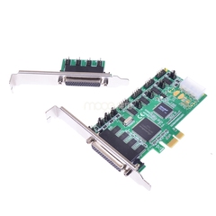 MOGE魔羯扩展卡转接卡PCI-E(1x)转RS232八串口卡MC2347