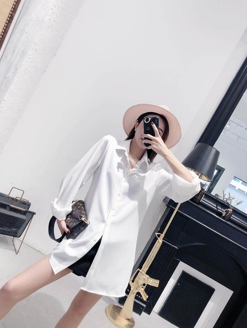 热销白衬衫男友风 bf风