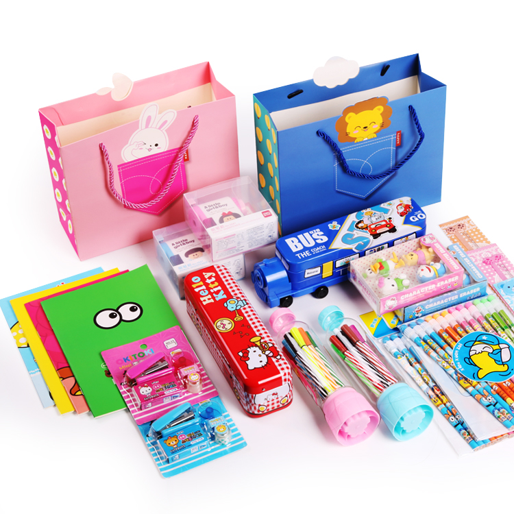 开学小学生文具套装儿童学习用品用具大礼包幼儿园生日礼物小奖品