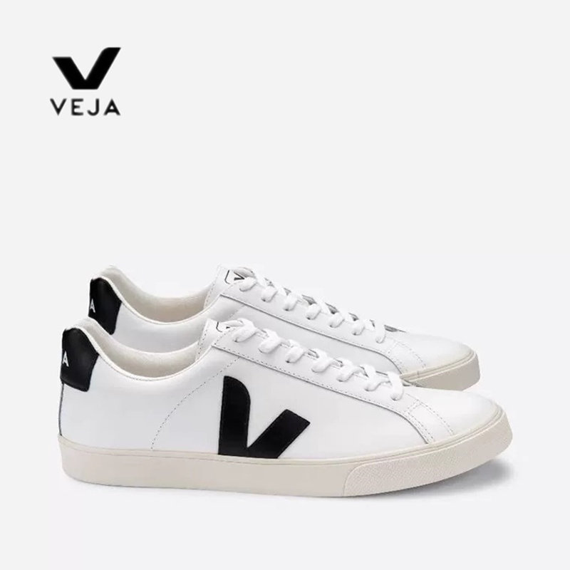 法国veja/campo拼色春夏复古经典圆头系带男女同款运动小白鞋板鞋
