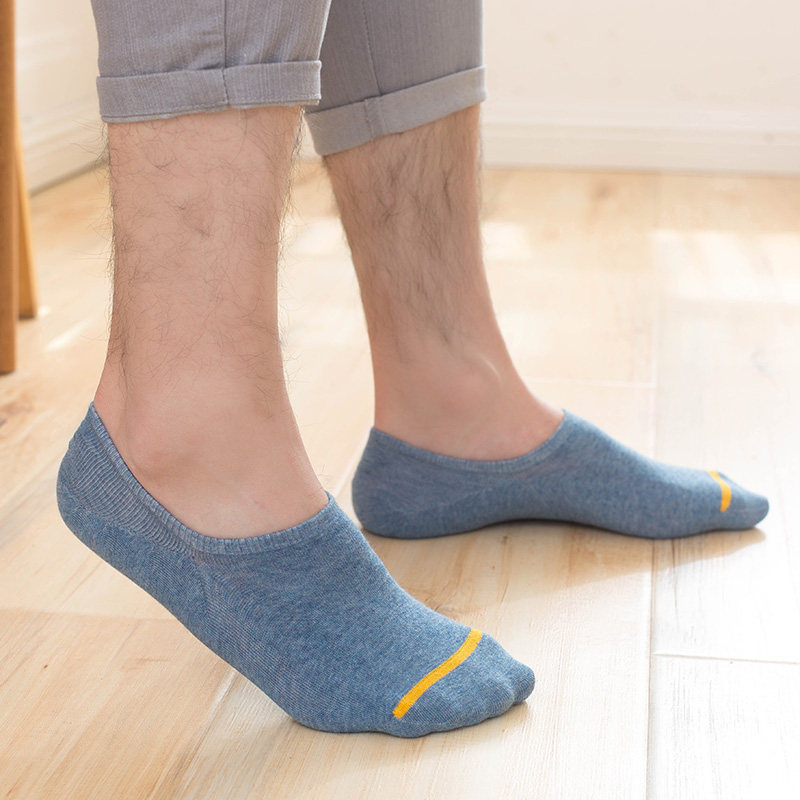 欧蒂爱袜子男短袜船袜夏天隐形浅口男士薄棉夏袜吸汗透气无骨缝合