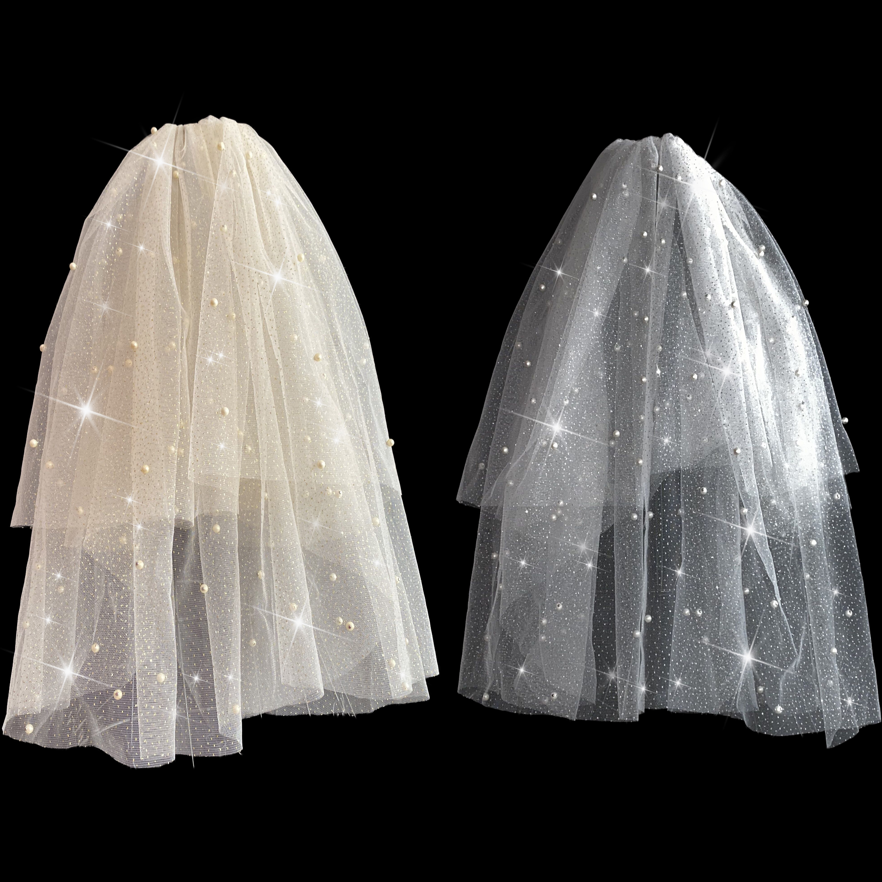 月下相恋旗舰店的优惠券大全—新娘结婚主婚纱头纱抖音网红拍照道具