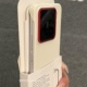半包仿皮PC硬壳无边框适用小米15pro手机壳15Ultra简约14红米K80白色高级感1+13T撞色金属框ace5套散热防指纹