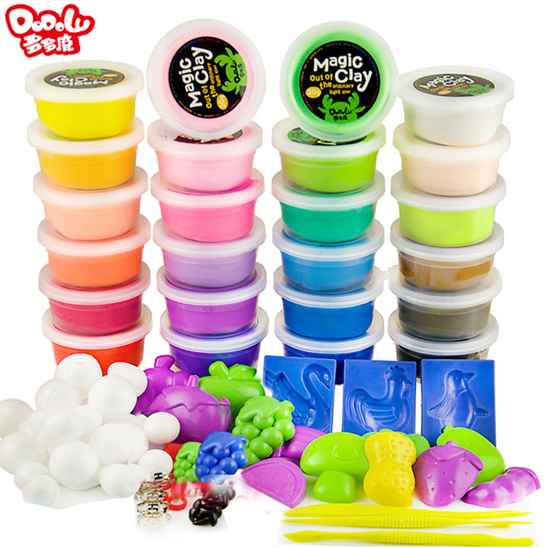 Magic clay пластилин поделки