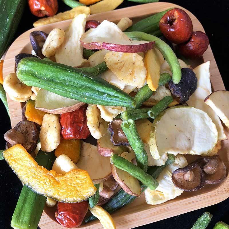 蔬菜干果蔬混合 什锦水果干蔬菜9种果蔬综合 脆片混合蔬菜干1kg