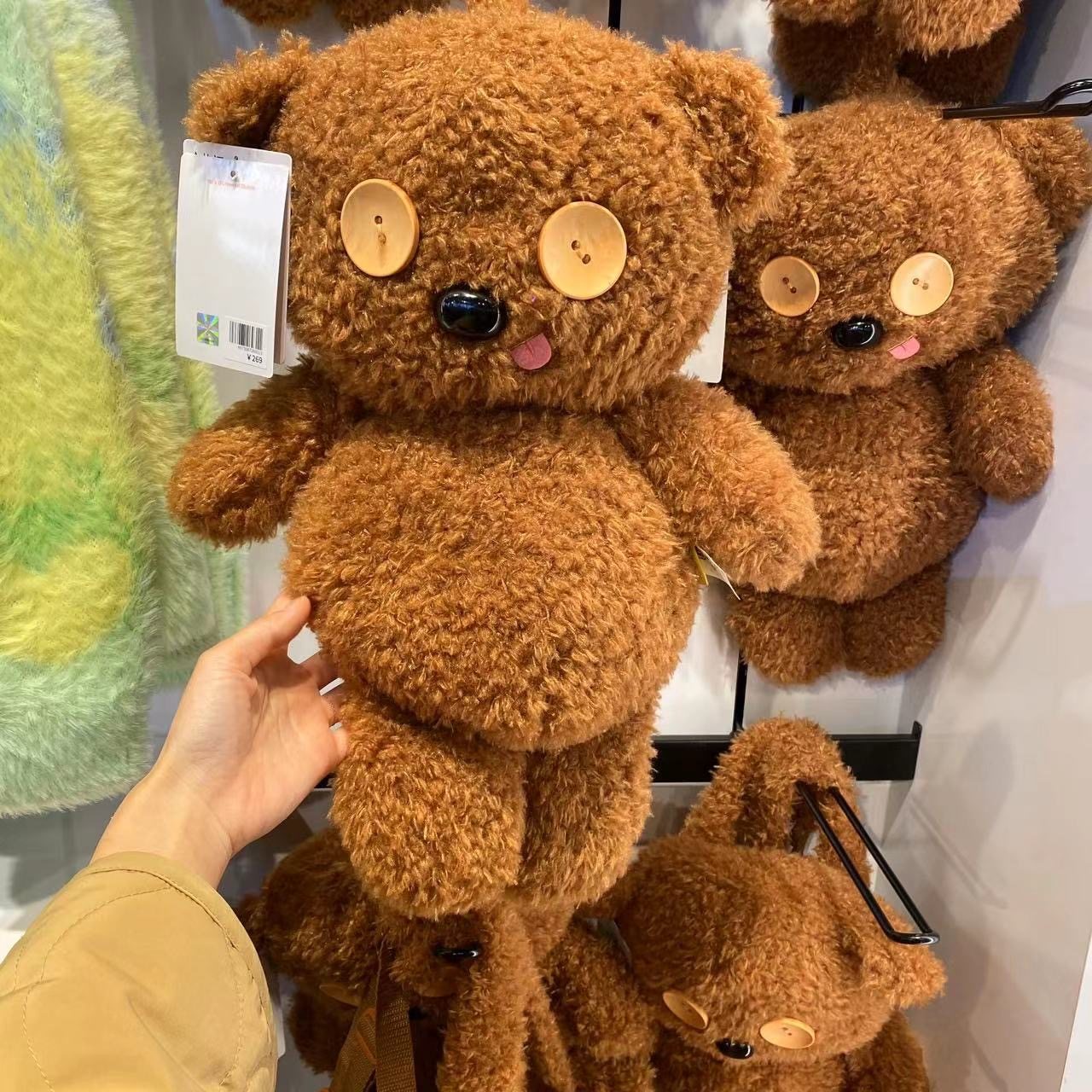 00折后价￥116北京环球影城代购ubr小黄人tim提姆小熊毛绒发箍头饰发