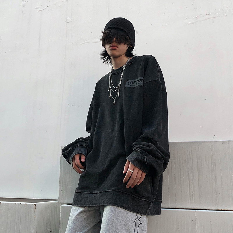 oversize卫衣嘻哈风