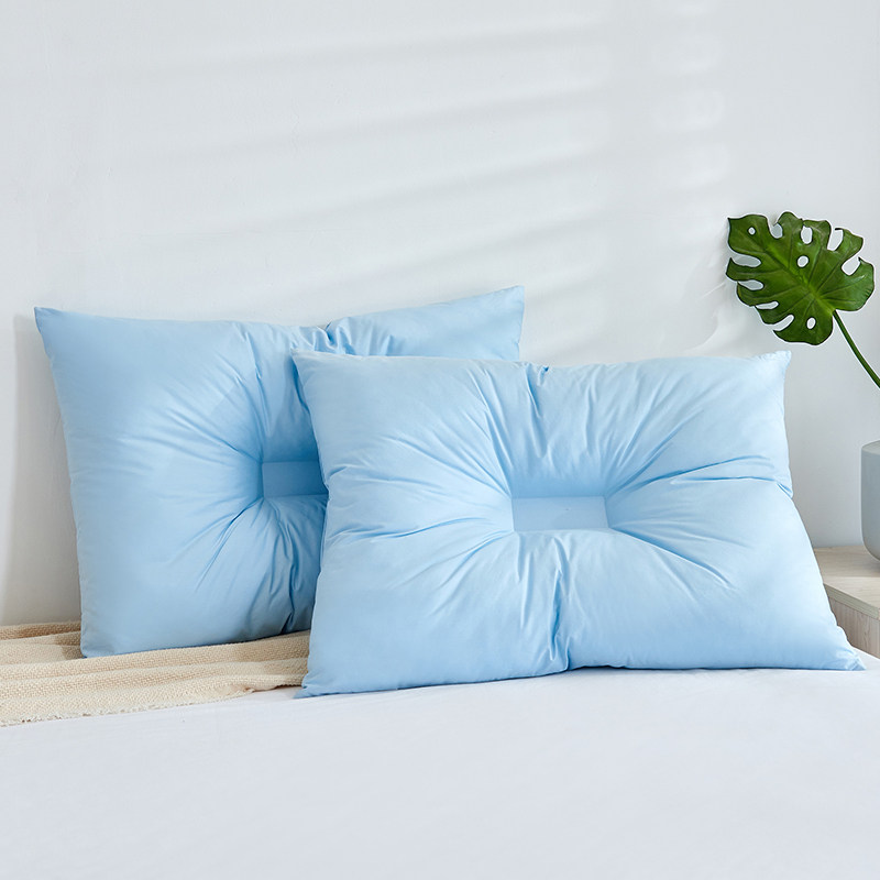 无印工坊七孔棉异型透气弹力成人枕芯纯棉良品枕头护颈椎助睡眠