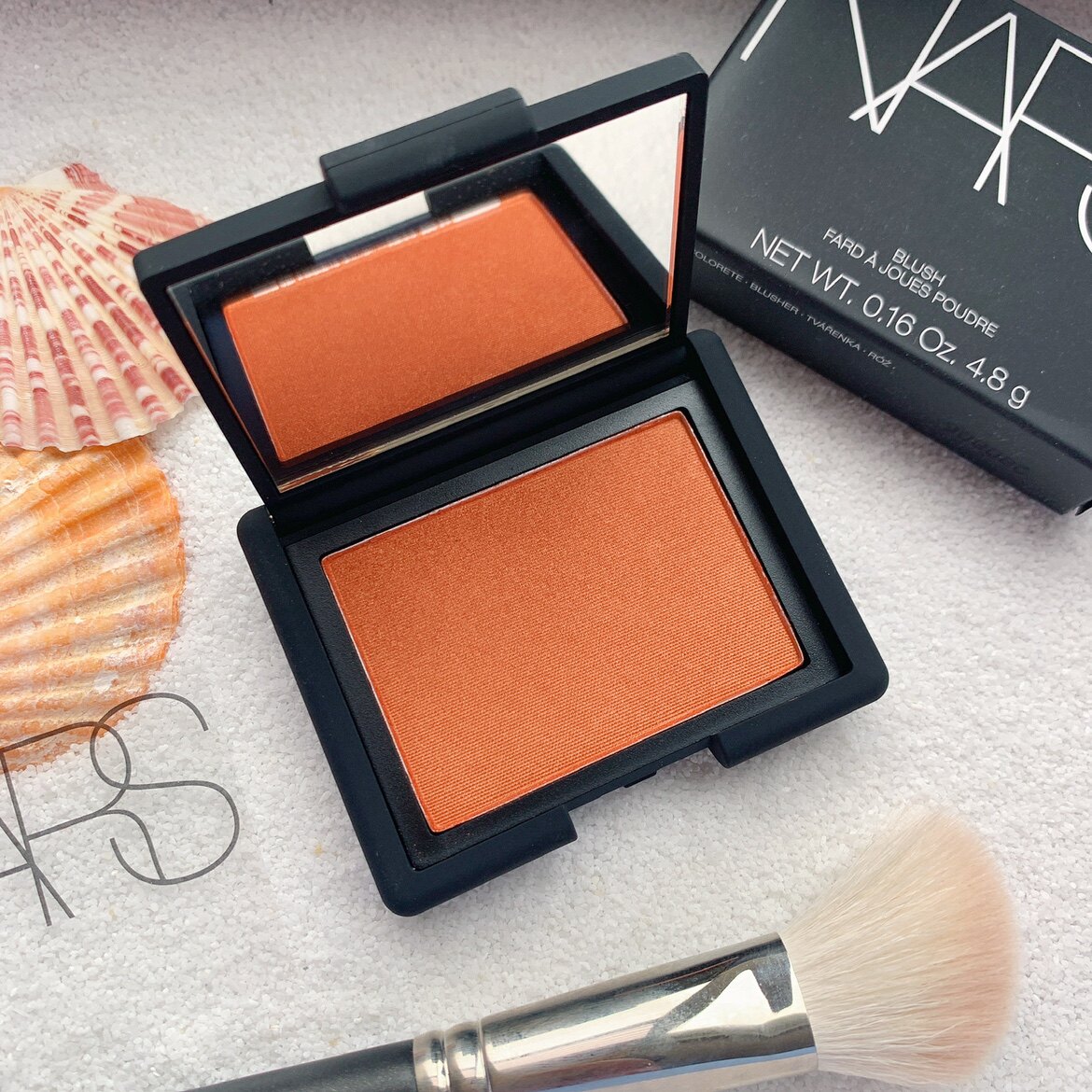 美国nars纳斯腮红胭脂高潮深喉orgasm泰姬陵tajmahal修容盘裸妆