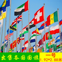 各国国旗世界国旗旗帜定做万国旗外国国旗一号外国国旗192*288