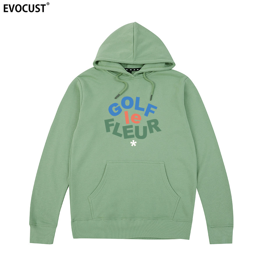 golf wang flower tyler the creator嘻哈联名小花男女连帽卫衣