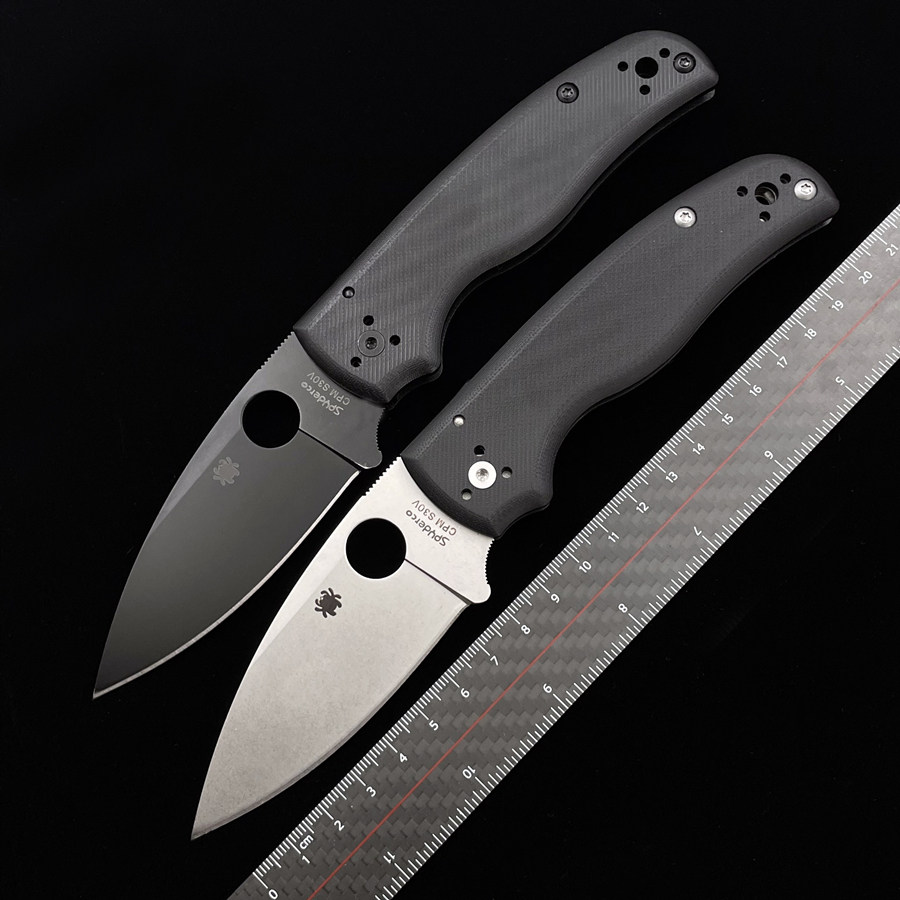 蜘蛛c229滚珠轴承折刀g10柄户外野营狩猎口袋edc防身战术工具刀