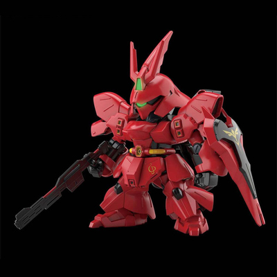 现货 万代 拼装模型sd gundam ex-standard 沙扎比万代正版高达