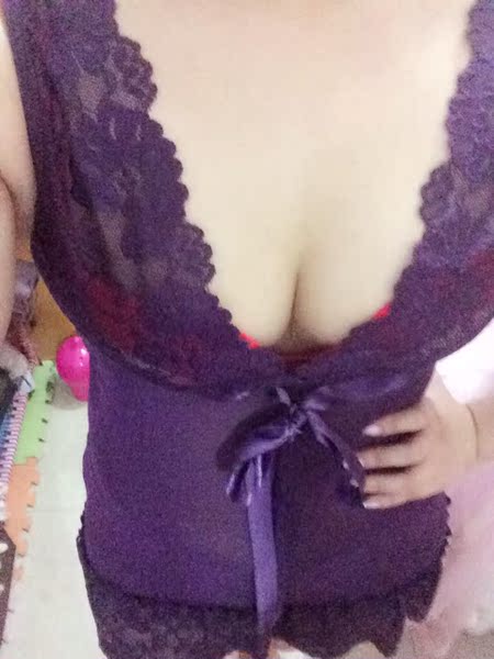 包邮!紫色蕾丝透明薄纱内衣吊带睡裙 大码女士性感睡衣女诱惑夏