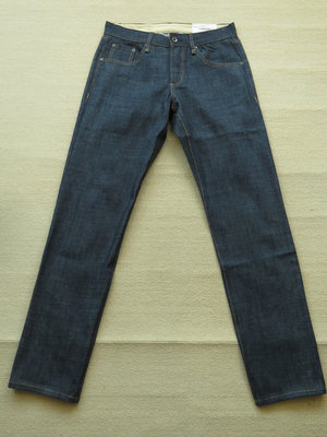 美系 R.B SLIM UNISEX SELVEDGE JEAN 赤耳边原色牛仔裤 2281317