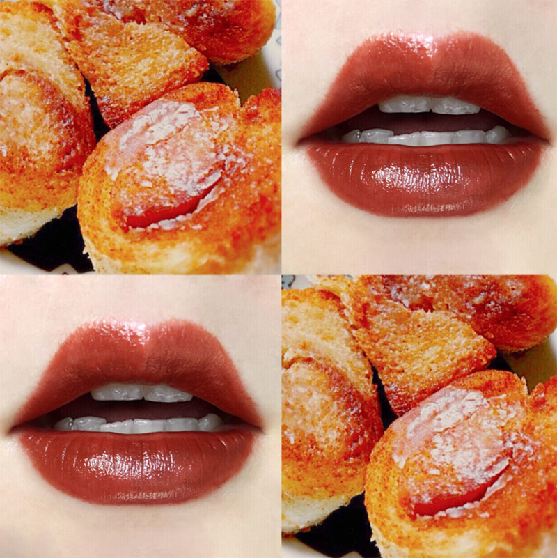 正品loreal欧莱雅口红839保湿纷泽滋润唇膏 olaiya土橘色枫叶红