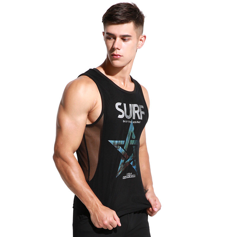 运动坎肩坎袖汗衫35元夏装短袖纯棉宽松大码青少年汗衫35元夏季男士