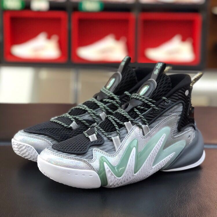 安踏要疯4狂潮2实战篮球鞋男2021秋季新款汤普森kt高帮耐磨运动鞋