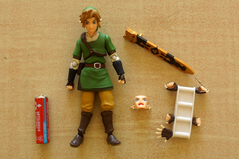 figma塞尔达传说天空之剑林克手办模型公仔可动人偶玩具玩偶现货