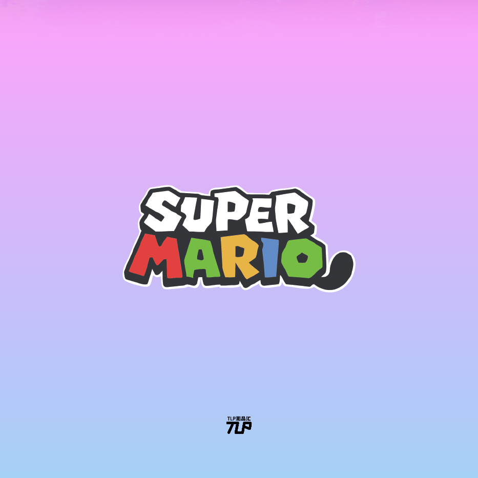 tlp反光车贴超级马里奥玛丽经典怀旧游戏游戏装装饰汽车装饰贴