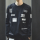 潮物Woo White Mountaineering WM LS Tee 白山印花情侣长袖T恤潮