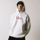 Dime Classic Embroidered Hoodie 刺绣Logo宽松加绒连帽衫卫衣潮