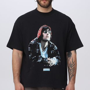 Represent Liam Gallagher Tee SS24摇滚明星联名复古重磅短袖T恤