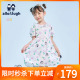 allolugh2024夏季新款童装儿童女童连衣裙洋气公主裙甜美女宝宝