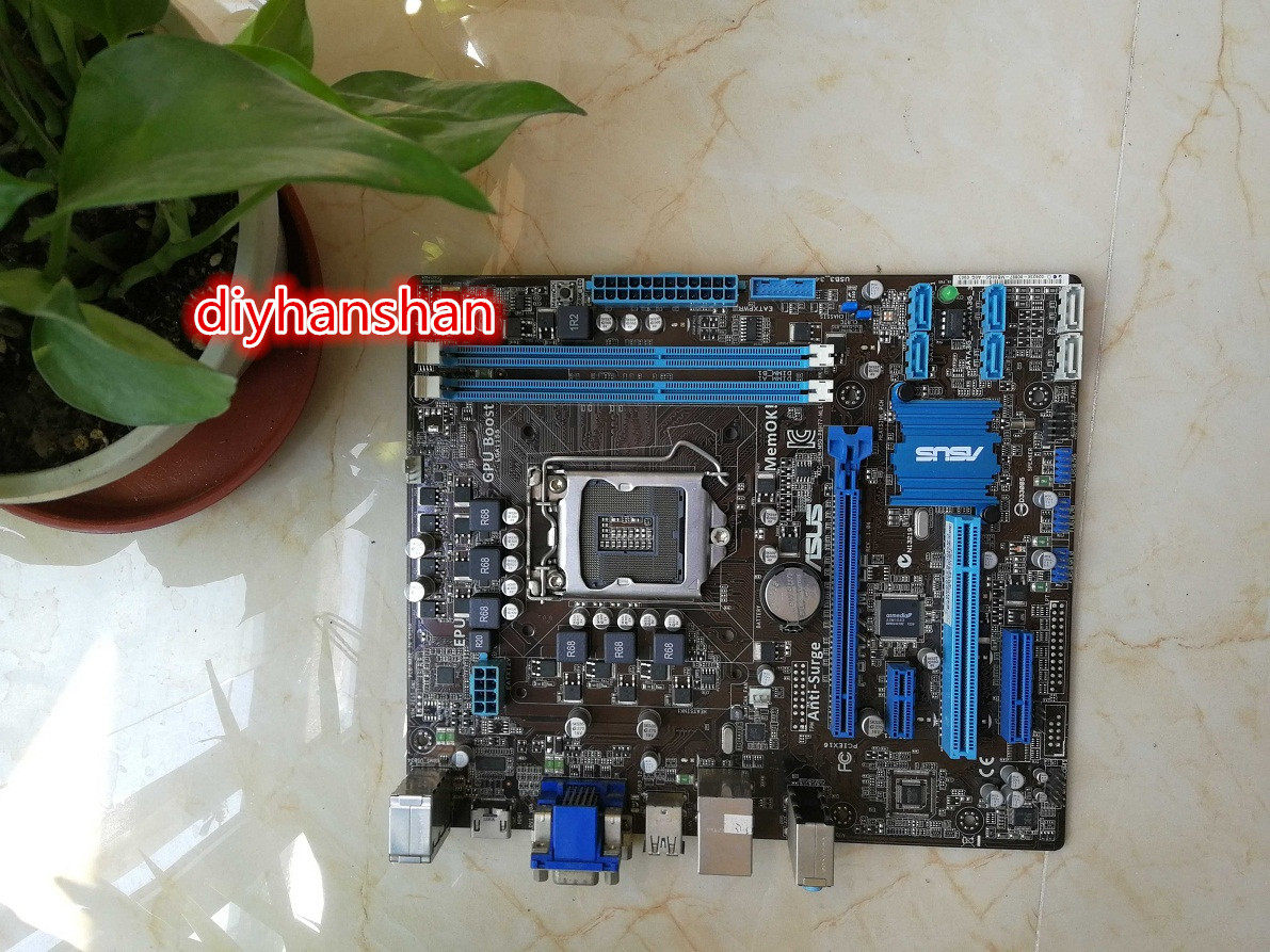 华硕h77主板 华硕p8h77-m le 1155针集成显卡小板